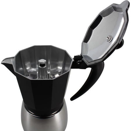 Caffettiera italiana - MENASTYL - 3935071 - Alluminio - 9 tazze - Tutti i piani cottura, inclusa l'induzione
