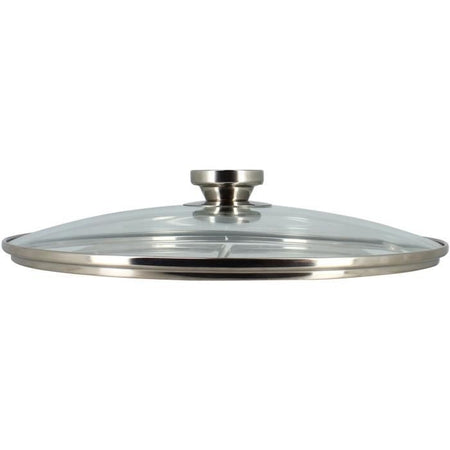 Pentola con coperchio - MENASTYL - 4615451 - Acciaio inox - 17 litri - 32 cm - Adatta a tutti i piani cottura, anche a induzione