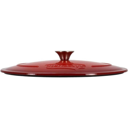 Casseruola - MENASTYL - 6020102 - Ovale - Ghisa smaltata - Rossa - 6,5 litri