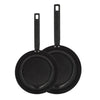 Set 2 padelle - MENASTYL - 6020297 - Alluminio - 24 e 28 cm - Tutti i piani cottura, inclusa induzione