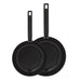 Set 2 padelle - MENASTYL - 6020297 - Alluminio - 24 e 28 cm - Tutti i piani cottura, inclusa induzione