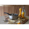 Casseruola - MENASTYL - 6020241 - Acciaio inox - 16 cm - Adatta a tutti i piani cottura, compresa l'induzione