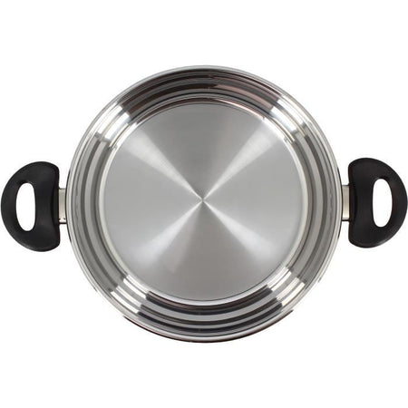 Forno olandese - MENASTYL - 6020256 - Acciaio inossidabile - 24 cm - Adatto a tutti i piani cottura, inclusa l'induzione