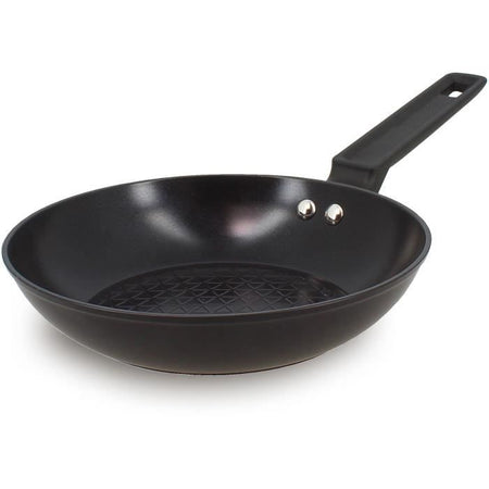 Padella - MENASTYL - 6020635 - Alluminio forgiato - 20 cm - Nero - Adatta a tutti i piani cottura, anche a induzione