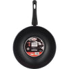 Wok - MENASTYL - 6020252 - Acciaio inox - 28 cm - Adatto a tutti i piani cottura, anche a induzione
