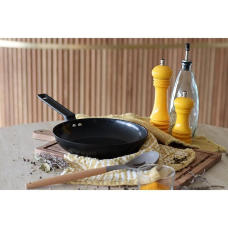 Padella - MENASTYL - 6020636 - Alluminio forgiato - 24 cm - Nero - Adatta a tutti i piani cottura, anche a induzione