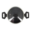 Forno olandese - MENASTYL - 6020646 - Alluminio forgiato - 20 cm - Nero - Adatto a tutti i piani cottura, inclusa l'induzione