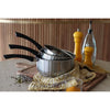 Casseruola - MENASTYL - 6020242 - Acciaio inox - 18 cm - Adatta a tutti i piani cottura, compresa l'induzione