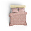 Completo letto - 1 copripiumino 220 x 240 cm + 2 federe 60 x 60 cm - 65% cotone, 35% poliestere - Cipria