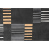 Completo letto - 1 copripiumino 220x240 cm + 2 federe 60x60 cm - 65% cotone, 35% poliestere - Antracite