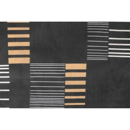 Completo letto - 1 copripiumino 220x240 cm + 2 federe 60x60 cm - 65% cotone, 35% poliestere - Antracite