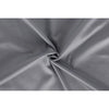 Completo letto - 1 copripiumino 220 x 240 cm + 2 federe 60 x 60 cm - 100% raso di cotone - Grigio