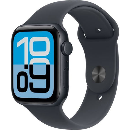 Apple Watch SE 3 GPS + Cellular - 44 mm - Cassa in alluminio Midnight - Cinturino Sport Midnight - S/M