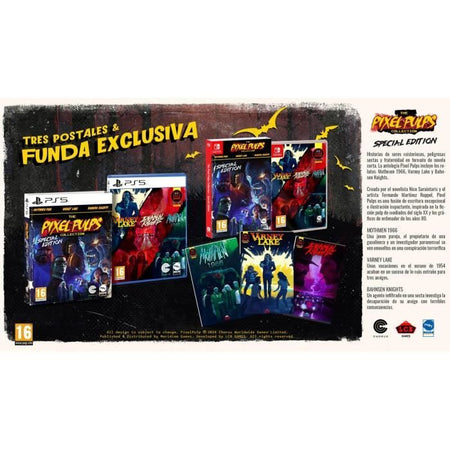 The Pixel Pulps Collection - Gioco per PS5 - Edizione speciale - Avventura - 16+ - In scatola
