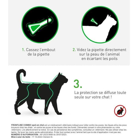 FRONTLINE Combo Cat - 6 pipette