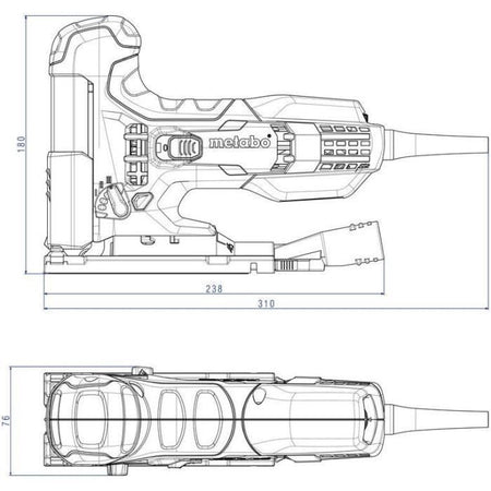 Seghetto alternativo METABO STE 100 Quick - 20 lame - Verde - 710W - Legno