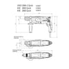 Trapano a percussione combinato - METABO - KHE 2660 Quick - SDS Plus e mandrino a sgancio rapido - 3 joule