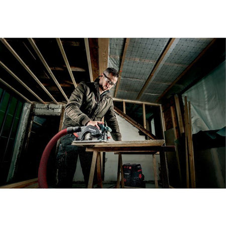 Sega circolare portatile a batteria - METABO - KS 18 LTX 57 - 18 V - MetaBOX 340