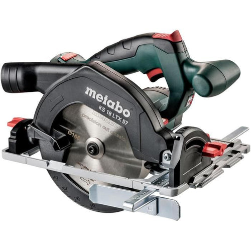 Sega circolare portatile a batteria - METABO - KS 18 LTX 57 - 18 V - MetaBOX 340