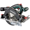 Sega circolare portatile a batteria - METABO - KS 18 LTX 57 - 18 V - MetaBOX 340