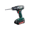 Trapano avvitatore METABO BS 18 18 V 2 x 1,5 Ah Li-Power SC 60 Plus Cof
