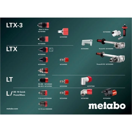 Trapano avvitatore a batteria - METABO - BS 18 LT BL Q - 18 V - MetaBOX 145