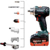 Trapano avvitatore a batteria - METABO - BS 18 LTX BL QI - 18 V - MetaBOX 145 L