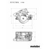 Sega circolare portatile a batteria - METABO - KS 18 LTX 66 BL - 18 V - lama per sega circolare in metallo duro