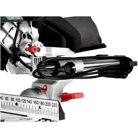 Troncatrice radiale - METABO - KGS 254 M - linea di taglio di precisione LED - 613254000 - NOVIT 2023