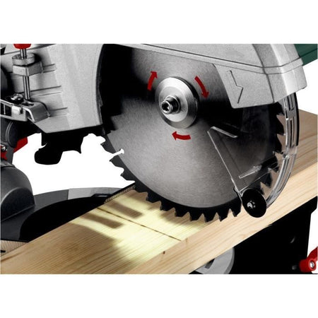 Troncatrice radiale - METABO - KGS 254 M - linea di taglio di precisione LED - 613254000 - NOVIT 2023