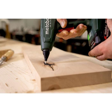 Pistola per colla a caldo a batteria - METABO - HK 18 LTX 20 - 18 V - MetaBOX 145
