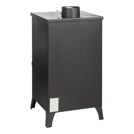Stufa a legna "Efesto" 15 kW in acciaio verniciato caminetto h 91 cm