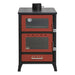 Stufa a legna Marika 22 kw con forno in acciaio verniciato h 91,5 cm