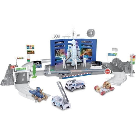 Stazione di lancio dello Space Shuttle - MGM - 3 veicoli in metallo - Adesivi gratuiti