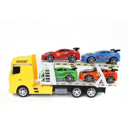 Camion da trasporto - TURBO CHALLENGE - Veicoli di intervento - 1/24 - Veicolo a frizione - Colore casuale