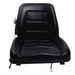 Sedile MUL in sky nero con sospensione meccanica integrata e microswitch
