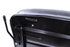 Sedile MUL in sky nero con sospensione meccanica integrata e microswitch