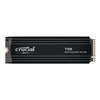 SSD da gioco interno con dissipatore di calore Premium - CRUCIAL - SSD T705 da 2 TB PCIe Gen5 NVMe M.2 (2024) - CT2000T705SSD5