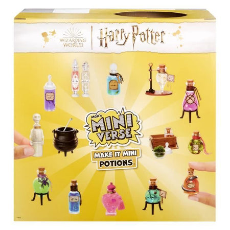 Miniverse - Harry Potter - Scatola completa con 15 mini pozioni da creare - Gioco creativo per il tempo libero - Da 8 anni in su - Non commestibile