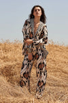Miu Mimee | Pantalone palazzo fantasia
