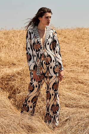 Miu Mimee | Pantalone palazzo fantasia