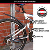 Lucchetto per bici U - MASTER LOCK - 8195EURDPROCOLWR - Acciaio temprato, chiave, rosso