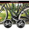 Lucchetto per bici U - MASTER LOCK - 8195EURDPROCOLWR - Acciaio temprato, chiave, rosso