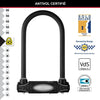 Lucchetto per bici U - MASTER LOCK - 8195EURDPROCOLWR - Acciaio temprato, chiave, rosso