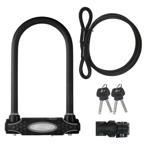 Serratura MASTER LOCK U con Cavo - Chiave