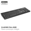 Set tastiera e mouse - MOBILITY LAB - Alpha - Ergonomico - Wireless - Tastierino numerico integrato
