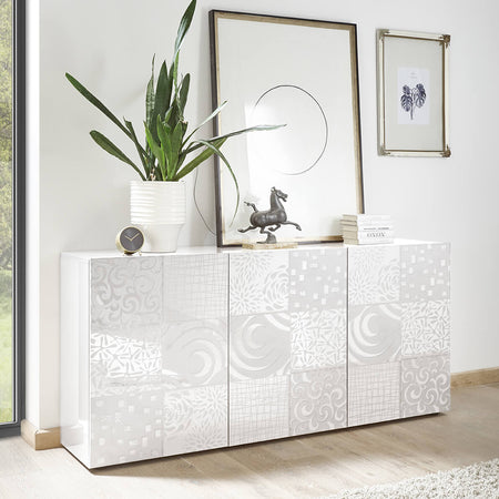 MORI - madia di design moderno Bianco