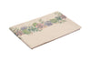 Runner da tavola in misto lino stampa floreale fiori morbido resistente elegante made in italy  SUCCULENTE - Vanita di raso