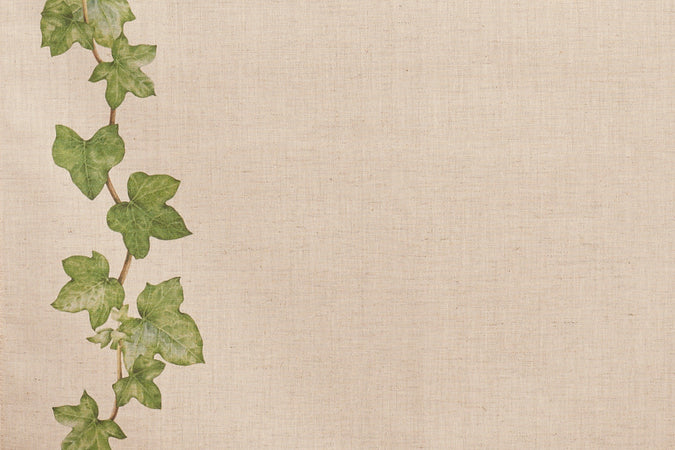 Runner da tavola in misto lino stampa floreale fiori morbido resistente elegante made in italy  EDERA - Vanita di raso