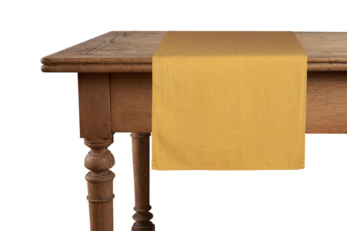 Runner da tavola misto lino made in italy OCRA